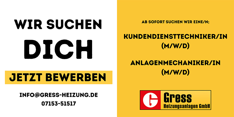 Stellenangebot bei Gress